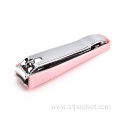 Hot sale cute pink nail tools stainless steel nail clipper